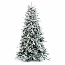 Albero di natale Xone modello Alaska 180h Innevato Snow apertura ad ombrello L’Alaska è un elegante albero innevato con rami  ...