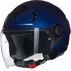 Nolan N30-4 T Classico Nobile Casco Jet, blu, dimensione L per uomo