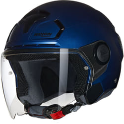 Nolan N30-4 T Classico Nobile Casco Jet, blu, dimensione L per uomo