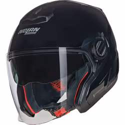 Nolan N40-5 06 Classico N-Com Casco Jet, nero, dimensione XS per uomo