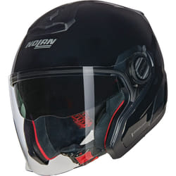 Nolan N40-5 06 Classico N-Com Casco Jet, nero, dimensione XS per uomo