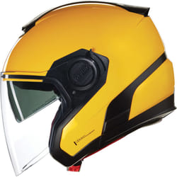Nolan N40-5 06 Classico N-Com Casco Jet, giallo, dimensione XL per uomo