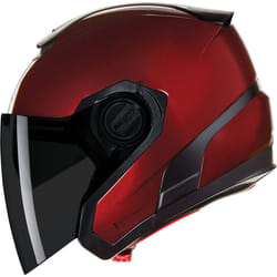 Nolan N40-5 06 Classico Nobile N-Com Casco Jet, rosso, dimensione M per uomo