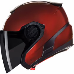 Nolan N40-5 06 Classico Nobile N-Com Casco Jet, rosso, dimensione XL per uomo