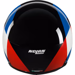 Nolan N21 06 Bicromo Casco Jet, nero-rosso-blu, dimensione XS per uomo