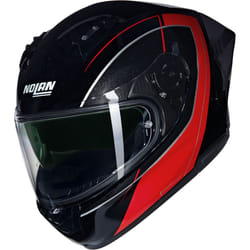 Nolan N60-6 Sport Mesmerico Casco, nero-rosso, dimensione L per uomo