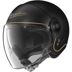 Nolan N21 Visor 06 Borsalino Casco Jet, nero-oro, dimensione S per uomo