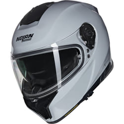 Nolan N80-8 Classico N-Com Casco, grigio, dimensione L per uomo