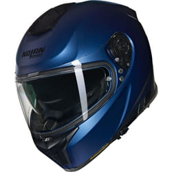 Nolan N80-8 Classico Nobile N-Com Casco, blu, dimensione L per uomo