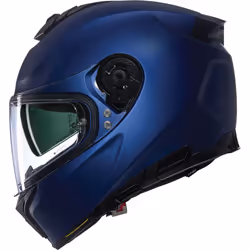 Nolan N80-8 Classico Nobile N-Com Casco, blu, dimensione L per uomo