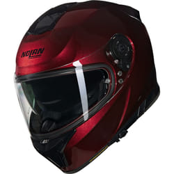 Nolan N80-8 Classico Nobile N-Com Casco, rosso, dimensione L per uomo