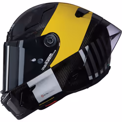 Nolan X-804 RS Ultra Carbon Combo Gara Casco, nero-marrone-beige, dimensione L per uomo