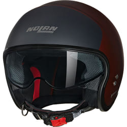 Nolan N21 06 Verniciatura Speciale Casco Jet, nero-rosso, dimensione L per uomo
