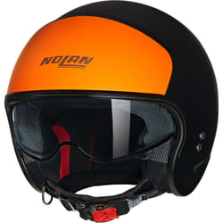 Nolan N21 06 Verniciatura Speciale Casco Jet, nero-arancione, dimensione L per uomo