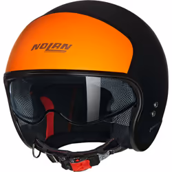 Nolan N21 06 Verniciatura Speciale Casco Jet, nero-arancione, dimensione L per uomo