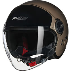 Nolan N21 Visor 06 Verniciatura Speciale Casco Jet, nero-beige, dimensione XS per uomo