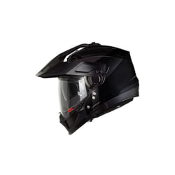 Nolan N70-2X 06 Classico N-Com Casco da motocross, nero, dimensione M per uomo