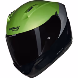 Nolan N60-6 Verniciatura Speciale Casco, nero-grigio-verde, dimensione XL per uomo