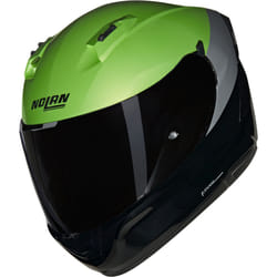 Nolan N60-6 Verniciatura Speciale Casco, nero-grigio-verde, dimensione XL per uomo