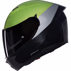Nolan N60-6 Verniciatura Speciale Casco, nero-grigio-verde, dimensione XL per uomo
