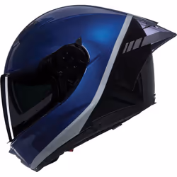 Nolan N60-6 Sport Verniciatura Speciale Casco, nero-blu-argento, dimensione XL per uomo