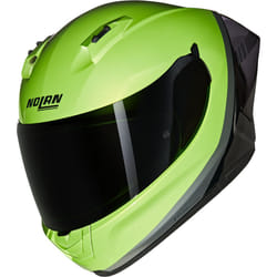 Nolan N60-6 Sport Verniciatura Speciale Casco, nero-grigio-verde, dimensione XL per uomo