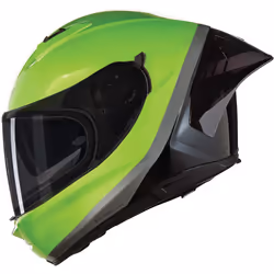 Nolan N60-6 Sport Verniciatura Speciale Casco, nero-grigio-verde, dimensione XL per uomo