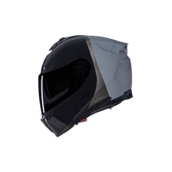 Nolan N80-8 Verniciatura Speciale N-Com Casco, nero-grigio, dimensione XL per uomo