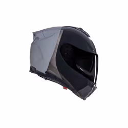 Nolan N80-8 Verniciatura Speciale N-Com Casco, nero-grigio, dimensione XL per uomo
