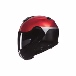 Nolan X-1005 Ultra Carbon Verniciatura Speciale N-Com Casco, nero-rosso, dimensione M per uomo
