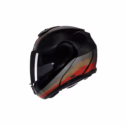 Nolan X-1005 Ultra Carbon Gran Tour N-Com Casco, nero-marrone-beige, dimensione M per uomo