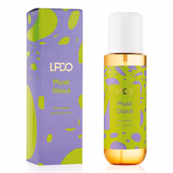 LPDO Musk Glacé Body Spray 250 ml, 250 ml, Bergamotto, Cedar (leaf), Arancione, Pepe rosa, Timo, Lavanda, Fava tonka, Violett ...