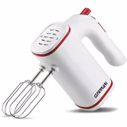 G3 Ferrari G20151 Sbattitore, 150 Watt, 5 Velocità, Fruste INOX, Bianco