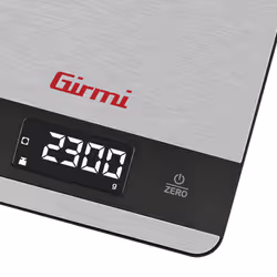 Girmi PS05 bilancia da cucina Acciaio inox Superficie piana Rettangolo Bilancia da cucina elettronica - Vista aggiuntiva 5