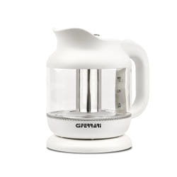 G3 Ferrari Idilio bollitore elettrico 1,2 L 1630 W Trasparente, Bianco