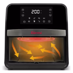 Girmi FG85 friggitrice Singolo 6,5 L Indipendente 1800 W Friggitrice ad aria calda Nero, Acciaio inox - Vista aggiuntiva 5