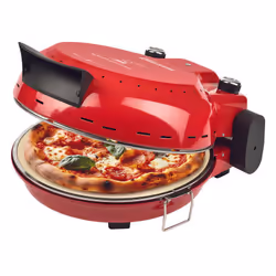 FORNO PIZZA FP50 Ø CM.31 1800W GIRMI doppia resistenza, superiore 1200W e inferiore 600W colore rosso FORNO PIZZA FP50 Ø CM.3 ...