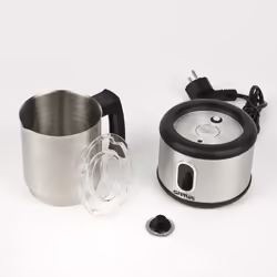 G3 Ferrari G10198 montalatte e scaldalatte Automatico Nero, Acciaio inox - Vista aggiuntiva 6