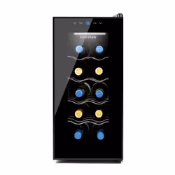 G3 Ferrari RISERVETTA 10 Cantinetta termoelettrica Libera installazione Nero 10 bottiglia/bottiglie - Vista aggiuntiva 5