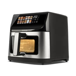 G3 Ferrari Friggisano 10 e Lode Friggitrice ad aria 10 L 2300 W Nero, Acciaio inox