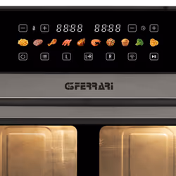 G3 Ferrari G10223 friggitrice Doppia 12 L Indipendente 2200 W Friggitrice ad aria calda Nero, Acciaio inox - Vista aggiuntiva 5