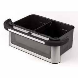G3 Ferrari G10223 friggitrice Doppia 12 L Indipendente 2200 W Friggitrice ad aria calda Nero, Acciaio inox - Vista aggiuntiva 6