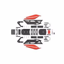 Res-Tech GT Cockpit - nero lucido [senza sedile]