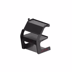Res-Tech Tavolino gaming in alluminio X1-GT, Nero, Alluminio, 13 kg, Italia