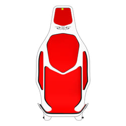Res-Tech Spugne sedile rosse per cockpit X1
