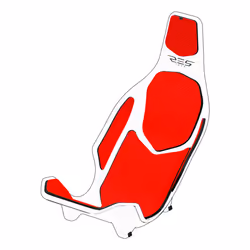 Res-Tech Spugne sedile rosse per cockpit X1
