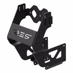 Res-Tech Supporto monitor integrato Fanatec® Podium per cockpit X1, 61 cm (24"), 124,5 cm (49"), 100 x 100 mm, 100 x 100 mm, ...