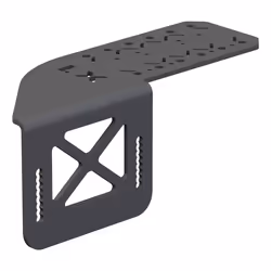 Res-Tech Supporto cambio/freno a mano per simulatore di guida X1, Piastra del freno a mano, Nero