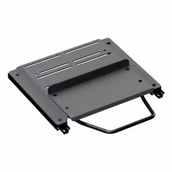 Res-Tech Supporto pedali piatto regolabile per simulatore X1, Piastra di montaggio del pedale, Nero