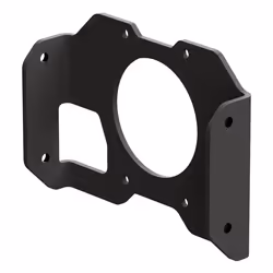 Res-Tech Staffa frontale per base motore Fanatec® CSL per cockpit X1-GT, Racing wheel base mount, Nero, Acciaio, Fanatec CSL ...